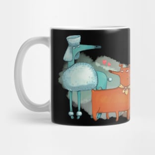 Dog at first sight Mug